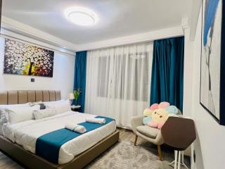 luxurious fully furnished two bedroom apartment with swimming fully equipped gym ample parking space children playing ground area and amazing city views - 3