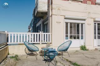 04- La Potinière- Proche Plage - RDC avec Terrasse- Parking gratuit - Ault - 1