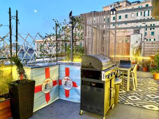 Terrazza su Genova - 300sqm Rooftop Penthouse w Sea & City Views - Close to Aquarium - 3