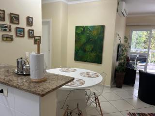 Praia Grande lindo apartamento com vista para a Mata Atlântica - 5