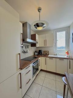 Superbe T2 avec vue sur le port et la mer avec parking privé 4RP221 - 7