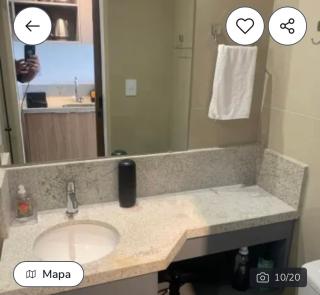 Studio com varanda e vista mar - 0