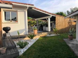 Loue villa avec piscine dans écrin de verdure - Bassin Arcachon - 2