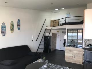 Studio mezzanine Cap d’Agde vue sur port et mer - 4