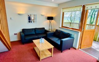 Scandi Style Bracken Lodge with Private Decking Sleeps 6 - 8