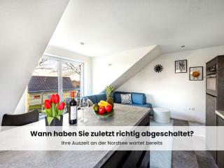 Nordsee-Auszeit - Fewo Hafenruh Friedrichskoog - Haustierfrei - 500 m zur Seehundstation - Balkon mit Grill - Parkplatz - 9