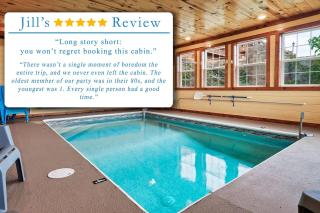 EPIC VIEW-Pvt Indoor POOL- 6 Mstr BR- 5Mi to Pkwy - 4