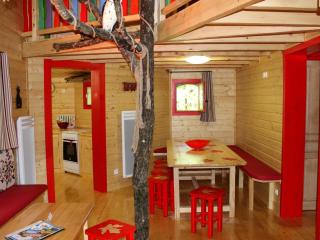 Cabane dans les arbres, animaux OK - 10 pers. - API-1-52-2494 - 8