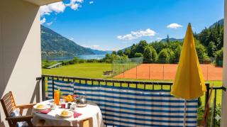 LA2 Seeblick Appartement Haus Landskron mit direktem Seezugang am Ossiachersee - 5