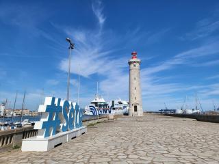 Le Nid Sétois - Vue Mont St Clair, Dernier étage avec ascenseur, Face à la gare - 9