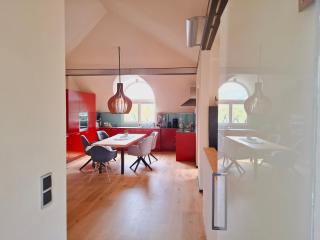 Mansarde Zeder in Privatvilla im Zentrum Merans - 8