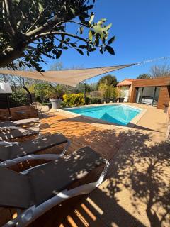 villa indépendante piscine privée et chauffée - 5