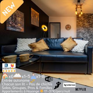 NEW CATTENOM - Apartments for Teams & Families - 2 to 5 beds, 3-min parking - 0