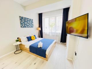 417I2 Gray and Yellow apartment Sholpan city - 6