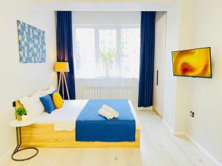 417I2 Gray and Yellow apartment Sholpan city - 4