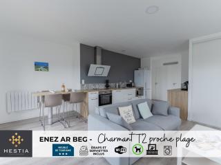 ROSCAROC ENEZ AR BEG - Charmant T2 proche plage - 0