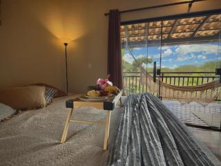 Claruá Chalés- Loft Caju- Pé direito duplo, 3min de carro do Rio- Conforto e Natureza dentro da cidade - 9