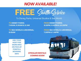 Disney Epic & SeaWorld King & Queen Free shuttle - 6