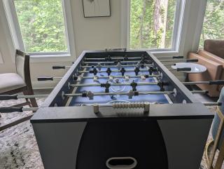 Arcade Foosball Poker Firepit Deck Grill @ Battery - 9