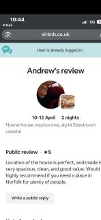 HOXNE HOUSE WEYBOURNE,N Coast sleeps 14 5 bedroom j72 - 8