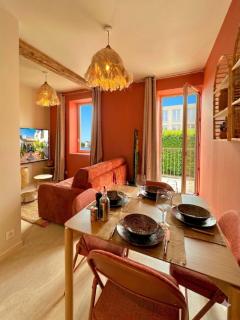 Le Marbella - T2 - Balcon, vue Saône, clim & Terracotta - 0