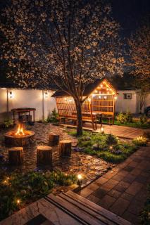 Private Villa with Garden, Fire Pit & Mountain View in Gabala - 9