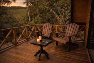 Cabana A Frame Romantica com Banheira e Vista - 6