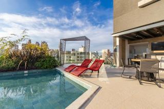 Flat no 7º andar | Temple Batel | Piscina aquecida - 8