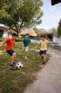 cabaña privada en santa veronica piscina y BBQ - 1