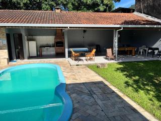 Casa 3Q com piscina e sinuca | 800m Enseada - 9