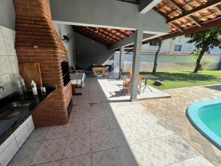 Casa 3Q com piscina e sinuca | 800m Enseada - 8