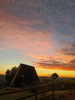 Chalé Romântico com fogueira e banheira - 1