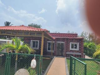 Sivarama garden resort 1 AC 1 bed room swimming pool,BOX CRICKET , Born fair,BBQ,Kichan ect , near bheemili beach road vishhkhapatnam - 9