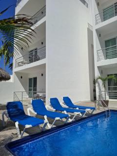 B3 Condo con terraza privada y jacuzzi a metros de la playa - 9