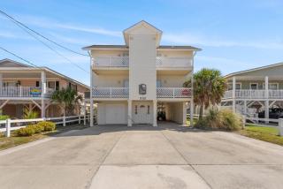 Channel-Front 4BR Home • Private Dock Fishing • Cherry Grove • TipSEA Turtle - 4