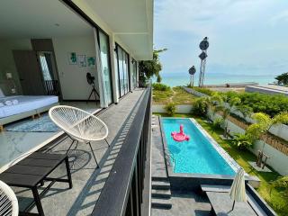 Luxury Beachfront Pool Villa in Koh Phangan 2BR, Direct Beach Access - 3