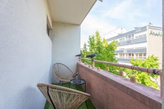 Super Studio 2 pers Near Basel Wifi Terrace 35 - 5