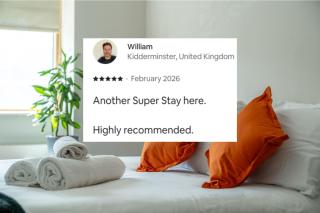 Stylish Central Watford 2 Bedroom and Sofa Bed Apartment with Free Parking - 1