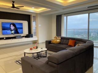 High Floor view,Cozy Balcony,10Pax,KTV, The Venus Sitiawan - 7