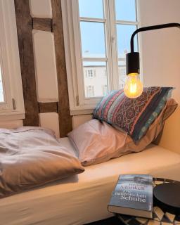 Ferienwohnung Heppenheim - Wohnung "Nibelungen"mit Dachterrasse - Das schiefe Haus - 1