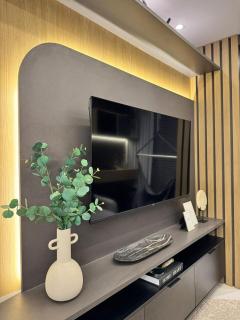 Apartamento 2quartos para 6 pessoas , Piscina, Ar condicionado, WIFI, Garagem dentro condomínio Grátis, 5 min da Praia, Lava e Seca - 2