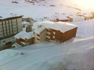 Résidence Divaria - Studio cabine 4 personnes à Tignes au pied des pistes et proche des commerces dans le quartier du Lac. Situé en rez de jardin d' MAE-2114 - 8