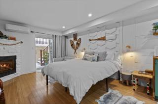 5 min Saint-Sauveur Best Loft with fireplace - 8