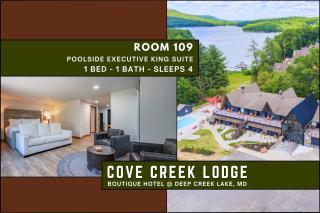 Cove Creek Lodge 109 Lakeside Executive King Suite - 9