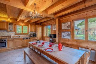 Chalet 8 à 10 pers entre lac et montagnes - Bernex - 6