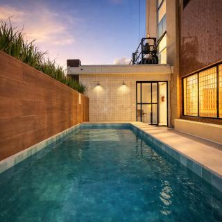 250m do mar, piscina, academia, cozinha completa, ar condicionado e wi-fi - 8