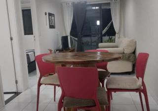 Apart Maceió sala quarto cozinha home office - 5