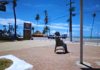 Apart Maceió sala quarto cozinha home office - 0