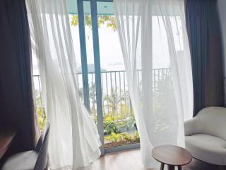 SeaView-Mountainview Apartment with Super-King-bed and Bathtube in Flamingo CatBa Beach Resort - 0