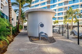 Updated condo with sweeping views, pools, fitness room, balcony, W/D, and AC - 1